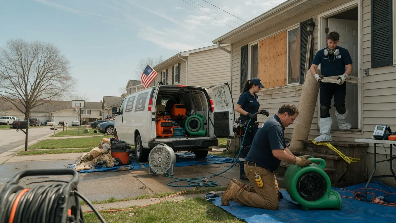 Water Damage Restoration in Wind Gap, PA near me
